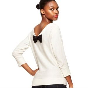 Adorable KateSpade Bow Back Sweater